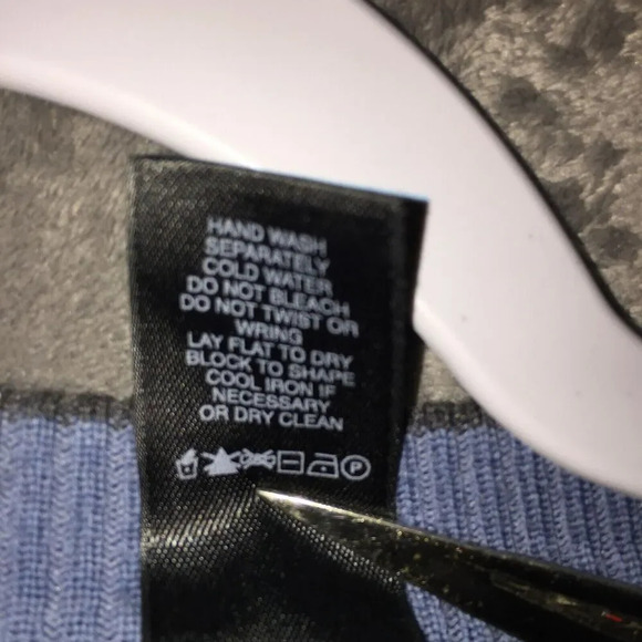 CLAIBORNE Men's Winter Sweater, Large, 100% Merino Wool - Picture 4 of 7